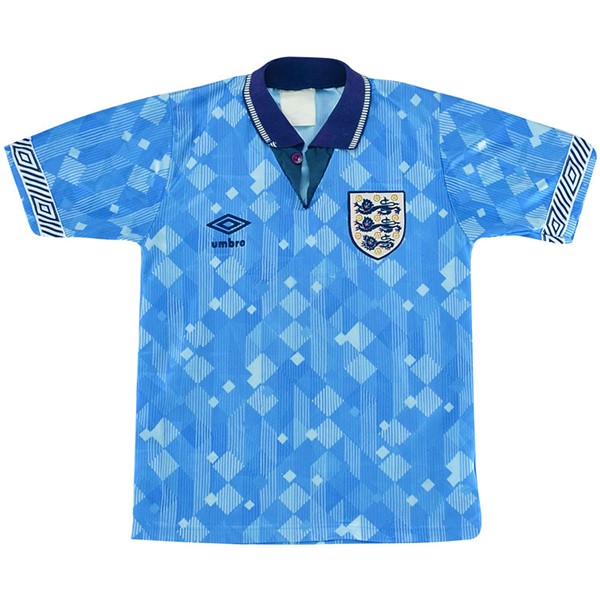 Tailandia Camiseta Inglaterra 3rd Retro 1990 Azul